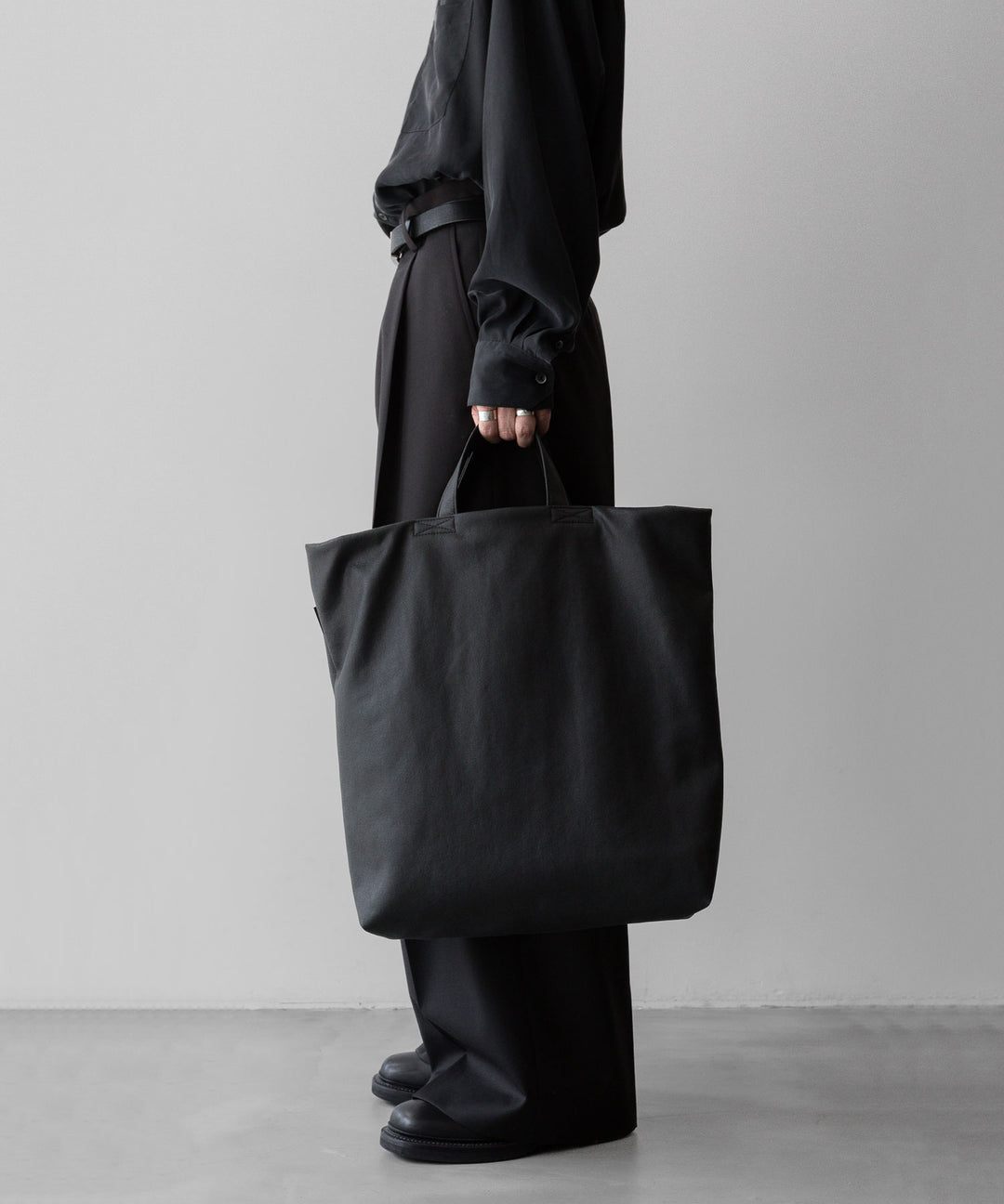 【KaILI】カイリ 2D4H TOTE UN - BLACK sessionセッション福岡セレクトショップ 公式通販サイト