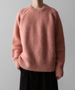 画像をギャラリービューアに読み込む, VEIN ヴェインのSHAGGY KNIT CREWNECK PULLOVER - PINKの公式通販サイトsession福岡セレクトショップ
