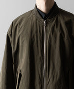 画像をギャラリービューアに読み込む, ssstein(シュタイン)のWINDPROOF NYLON OVERSIZED FLIGHT JACKET - MILITARY KHAKIの公式通販サイトsession福岡セレクトショップ
