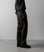 画像をギャラリービューアに読み込む, ssstein(シュタイン)のTWO TUCK EASY TROUSERS - GREY KHAKIの公式通販サイトsession福岡セレクトショップ
