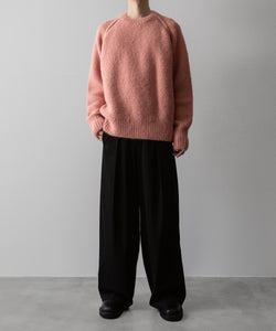 VEIN ヴェインのSHAGGY KNIT CREWNECK PULLOVER - PINKの公式通販サイトsession福岡セレクトショップ