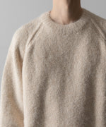 画像をギャラリービューアに読み込む, VEIN ヴェインのSHAGGY KNIT CREWNECK PULLOVER - OFF WHITEの公式通販サイトsession福岡セレクトショップ
