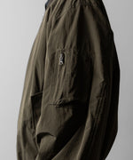 画像をギャラリービューアに読み込む, ssstein(シュタイン)のWINDPROOF NYLON OVERSIZED FLIGHT JACKET - MILITARY KHAKIの公式通販サイトsession福岡セレクトショップ
