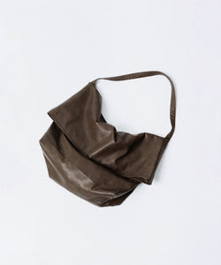 ATTACHMENT /アタッチメント】SYNTHETIC LEATHER SHOULDER BAG - D