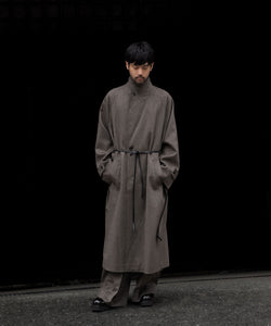 ssstein / シュタイン】OVERSIZED PEAK LAPEL COAT - TAUPE | 公式通販
