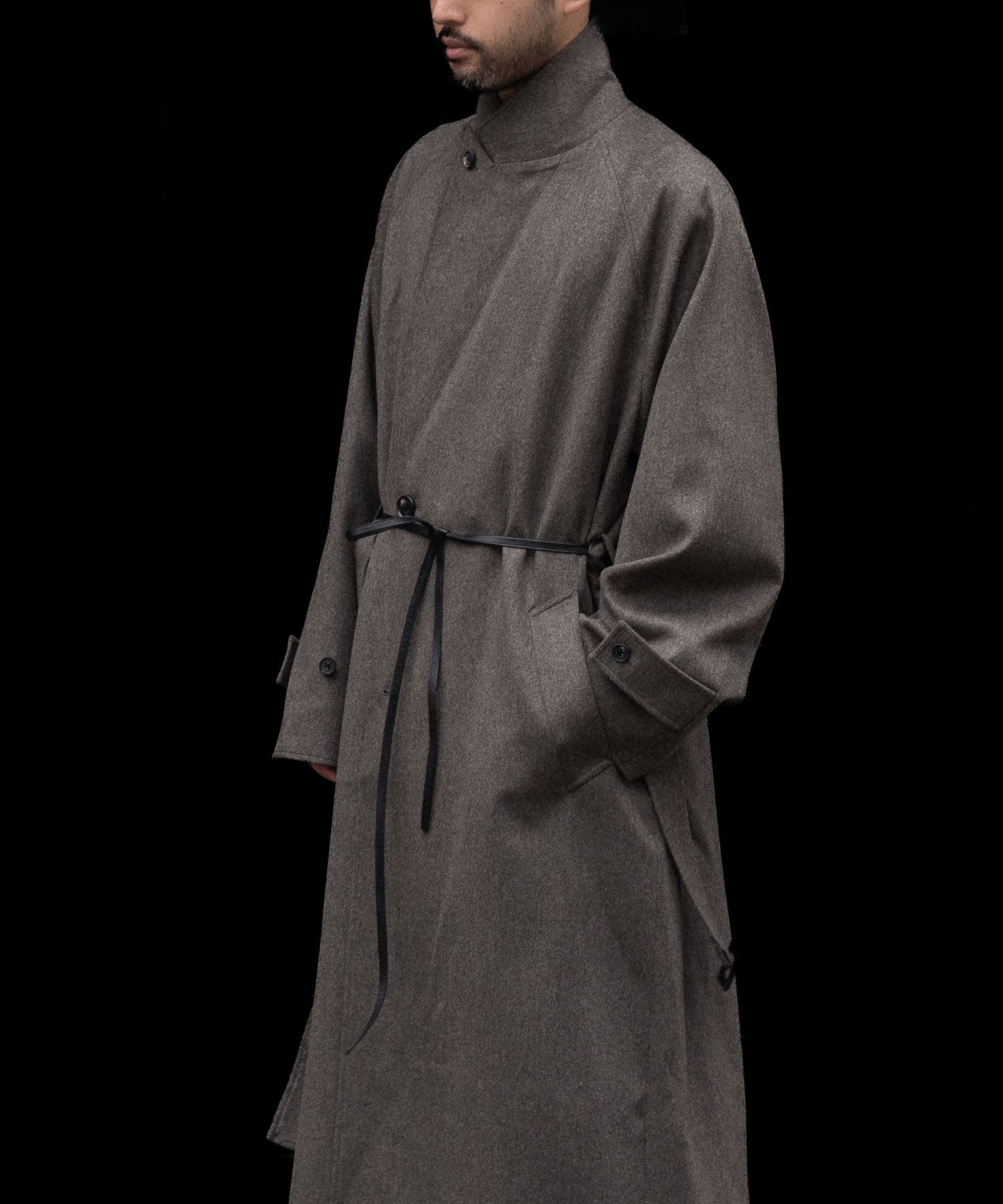 ssstein(シュタイン)のOVERSIZED PEAK LAPEL COAT - TAUPEの公式通販サイトsession福岡セレクトショップ