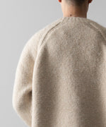 画像をギャラリービューアに読み込む, VEIN ヴェインのSHAGGY KNIT CREWNECK PULLOVER - OFF WHITEの公式通販サイトsession福岡セレクトショップ
