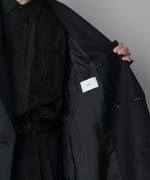 画像をギャラリービューアに読み込む, 【stein】シュタイン 24ss NO SLEEVE LONG COAT - BLACK (MELTON) sessionセッション福岡セレクトショップ 公式通販サイト
