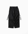 【UJOH】DRAW CORD UTILITY PNT - BLACK