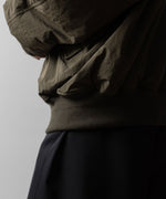 画像をギャラリービューアに読み込む, ssstein(シュタイン)のWINDPROOF NYLON OVERSIZED FLIGHT JACKET - MILITARY KHAKIの公式通販サイトsession福岡セレクトショップ
