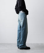 画像をギャラリービューアに読み込む, ssstein(シュタイン)のTWIST CUT DENIM JEANS - INDIGOの公式通販サイトsession福岡セレクトショップ
