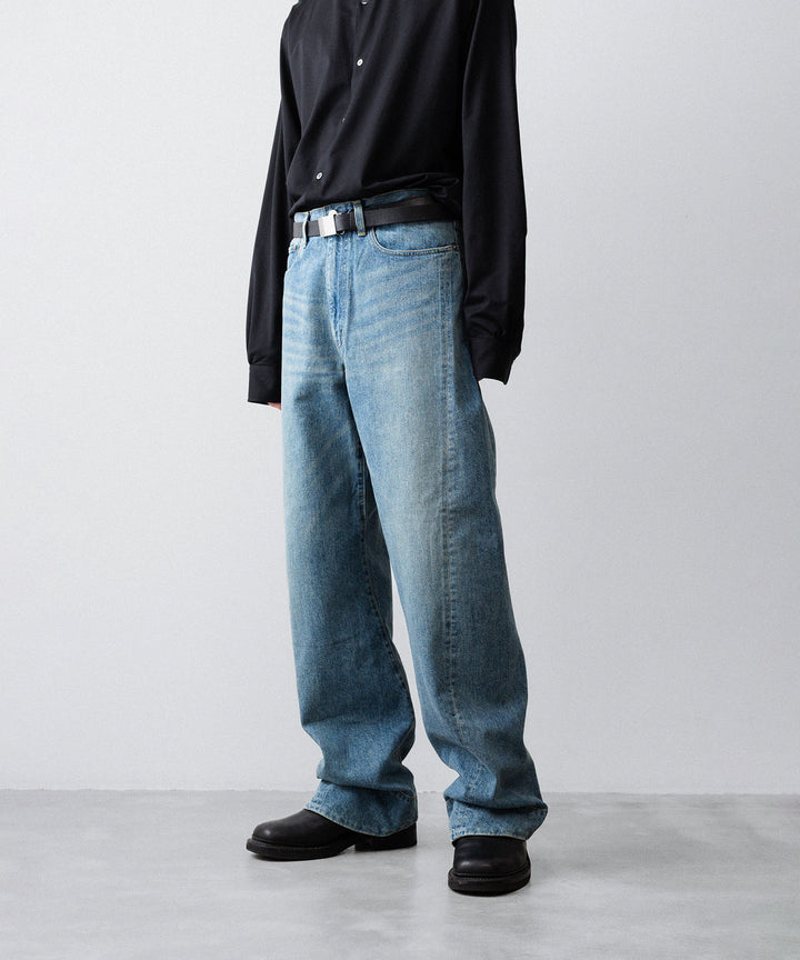 ssstein(シュタイン)のTWIST CUT DENIM JEANS - INDIGOの公式通販サイトsession福岡セレクトショップ