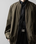 画像をギャラリービューアに読み込む, ssstein(シュタイン)のWINDPROOF NYLON OVERSIZED FLIGHT JACKET - MILITARY KHAKIの公式通販サイトsession福岡セレクトショップ
