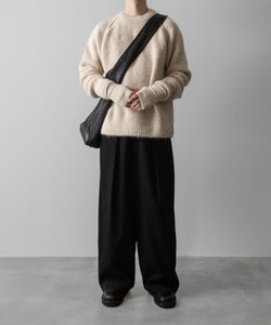 VEIN ヴェインのSHAGGY KNIT CREWNECK PULLOVER - OFF WHITEの公式通販サイトsession福岡セレクトショップ