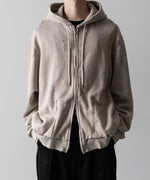 画像をギャラリービューアに読み込む, VEIN ヴェインのCO SWEAT DISTRESSED ZIP UP HOODIE - X.GRAYの公式通販サイトsession福岡セレクトショップ
