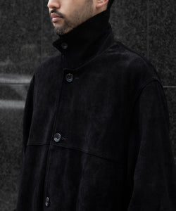 ssstein / シュタイン】COW SUEDE CAR JACKET - BLACK | 公式通販