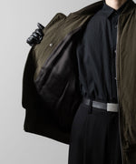 画像をギャラリービューアに読み込む, ssstein(シュタイン)のWINDPROOF NYLON OVERSIZED FLIGHT JACKET - MILITARY KHAKIの公式通販サイトsession福岡セレクトショップ
