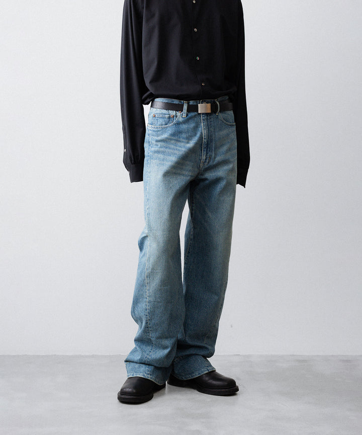 ssstein(シュタイン)のTWIST CUT DENIM JEANS - INDIGOの公式通販サイトsession福岡セレクトショップ