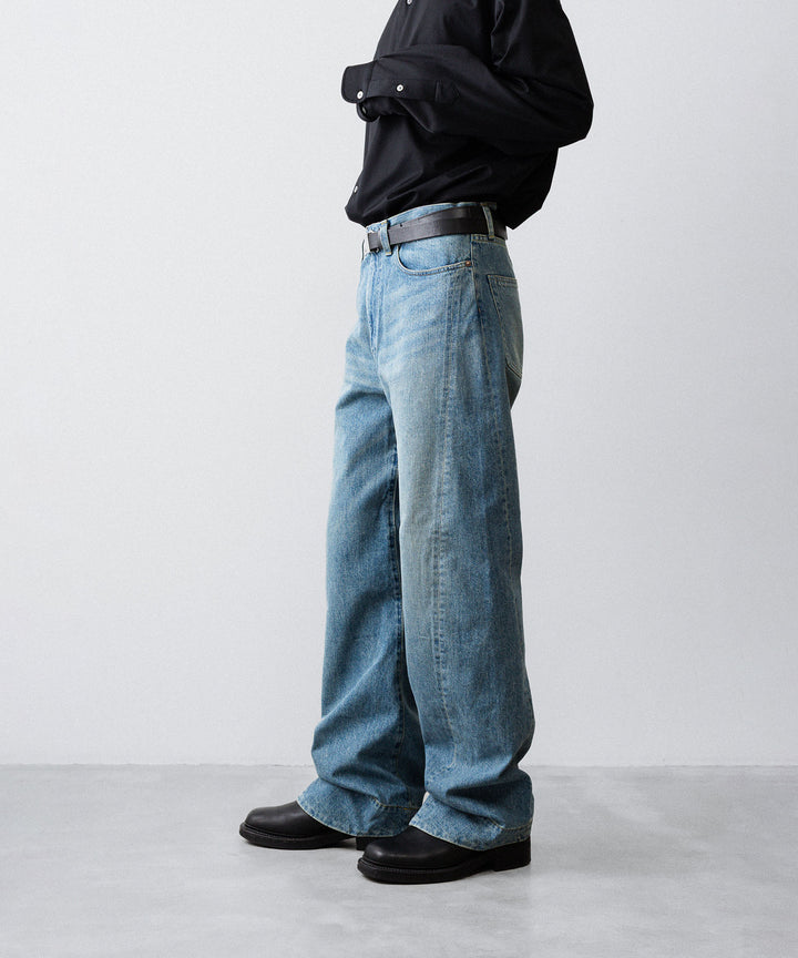 ssstein(シュタイン)のTWIST CUT DENIM JEANS - INDIGOの公式通販サイトsession福岡セレクトショップ