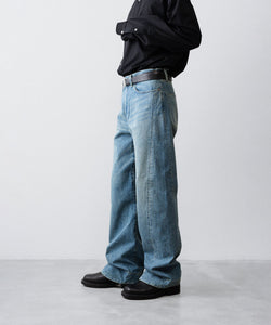 その他 JoyStones ssstein / シュタイン】TWIST CUT DENIM JEANS - INDIGO | 公式通販