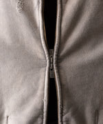 画像をギャラリービューアに読み込む, 【 VEIN 】CO SWEAT DISTRESSED ZIP UP HOODIE - X.GRAY
