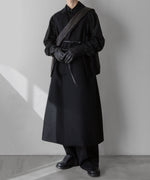 画像をギャラリービューアに読み込む, 【stein】シュタイン 24ss NO SLEEVE LONG COAT - BLACK (MELTON) sessionセッション福岡セレクトショップ 公式通販サイト
