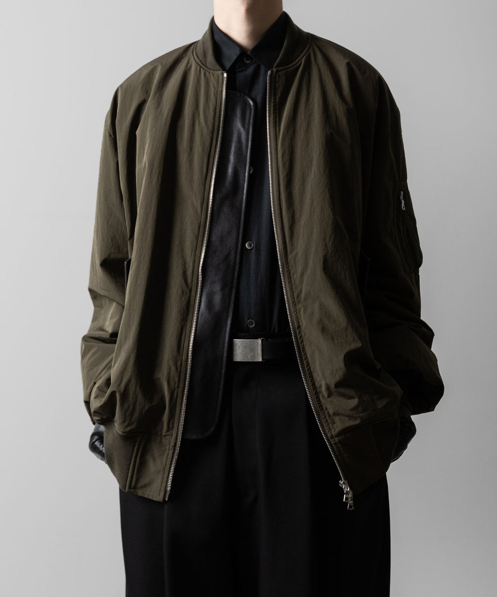 ssstein(シュタイン)のWINDPROOF NYLON OVERSIZED FLIGHT JACKET - MILITARY KHAKIの公式通販サイトsession福岡セレクトショップ