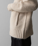 画像をギャラリービューアに読み込む, VEIN ヴェインのSHAGGY KNIT DRIVERS JACKET - OFF WHITEの公式通販サイトsession福岡セレクトショップ
