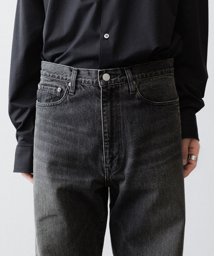 ssstein(シュタイン)のTWIST CUT DENIM JEANS - BLACKの公式通販サイトsession福岡セレクトショップ