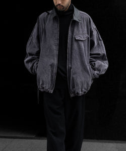 新品 ssstein 25AW ヴィンテージジップジャケット ST.1239 S _ ssstein SULFUR DYED WHIP CORD VINTAGE ZIP JACKET No. : ST.1239