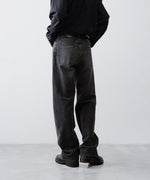 画像をギャラリービューアに読み込む, ssstein(シュタイン)のTWIST CUT DENIM JEANS - BLACKの公式通販サイトsession福岡セレクトショップ
