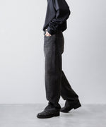画像をギャラリービューアに読み込む, ssstein(シュタイン)のTWIST CUT DENIM JEANS - BLACKの公式通販サイトsession福岡セレクトショップ
