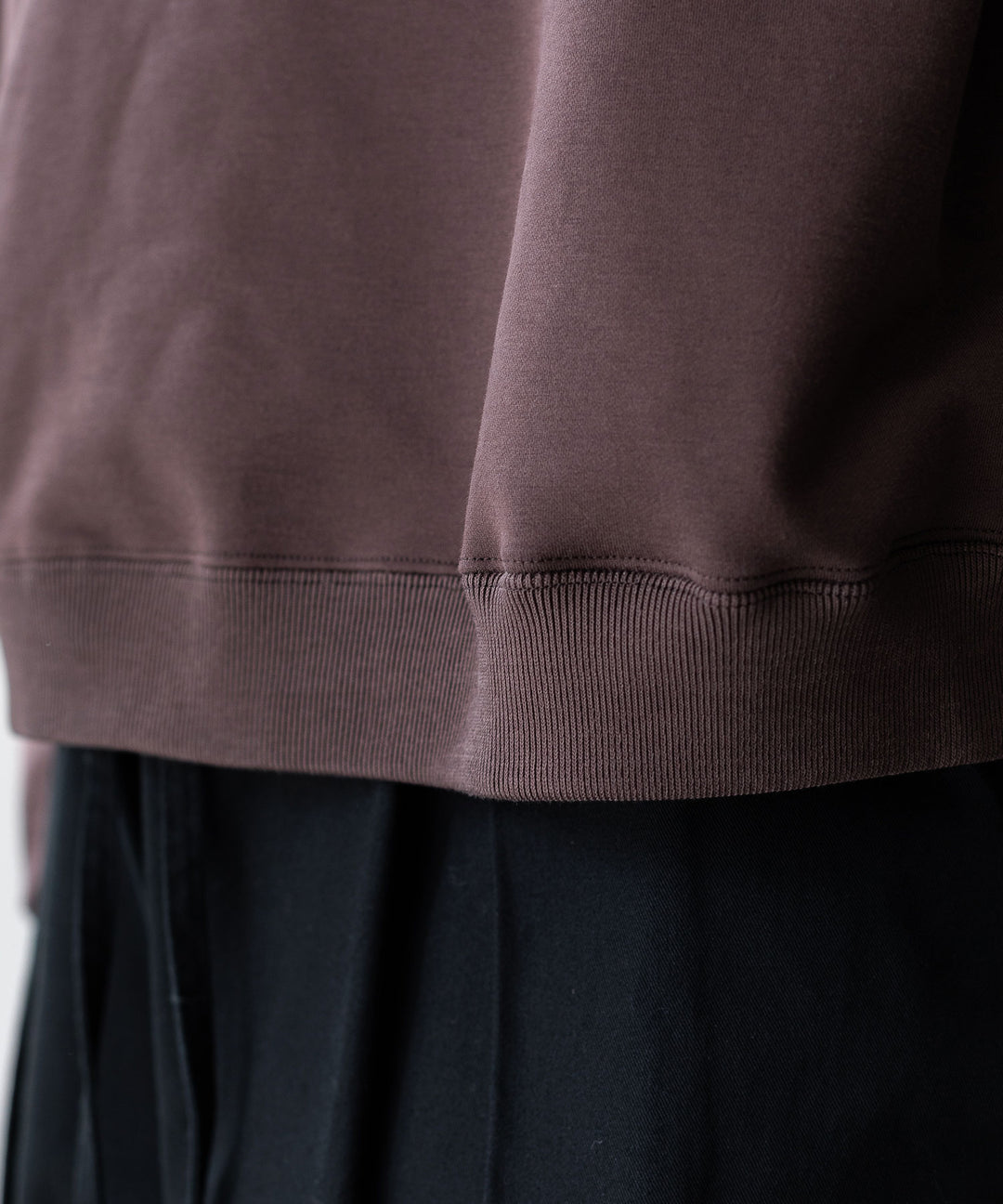 KANEMASA PHIL. カネマサフィル 23AW EXCLUSIVE - 36G SUPER FINE GAUGE HALF ZIP PULLOVER - BROWN sessionセッション福岡セレクトショップ公式通販サイト
