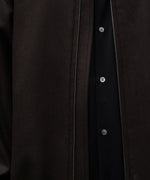 画像をギャラリービューアに読み込む, ssstein(シュタイン)のMELTON OVERSIZED ZIP JACKET - GREY BROWNの公式通販サイトsession福岡セレクトショップ
