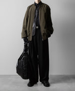 画像をギャラリービューアに読み込む, ssstein(シュタイン)のC/SI TWILL OVERSIZED REGULAR COLLAR SHIRT - BLACKの公式通販サイトsession福岡セレクトショップ
