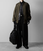 画像をギャラリービューアに読み込む, ssstein(シュタイン)のWINDPROOF NYLON OVERSIZED FLIGHT JACKET - MILITARY KHAKIの公式通販サイトsession福岡セレクトショップ
