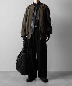 ssstein(シュタイン)のWINDPROOF NYLON OVERSIZED FLIGHT JACKET - MILITARY KHAKIの公式通販サイトsession福岡セレクトショップ