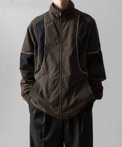 【stein】シュタインのTRAINER'S TRACK JACKET - MILITARY KHAKI 公式通販サイトsession福岡セレクトショップ