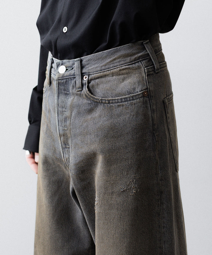 ssstein(シュタイン)のLOOSE DENIM JEANS - GREYの公式通販サイトsession福岡セレクトショップ