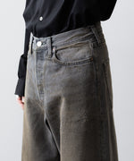 画像をギャラリービューアに読み込む, ssstein(シュタイン)のLOOSE DENIM JEANS - GREYの公式通販サイトsession福岡セレクトショップ
