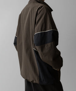 【stein】シュタインのTRAINER'S TRACK JACKET - MILITARY KHAKI 公式通販サイトsession福岡セレクトショップ