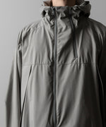 画像をギャラリービューアに読み込む, ssstein(シュタイン)のWEATHER PROTECTION HOODED JACKET - GREYの公式通販サイトsession福岡セレクトショップ
