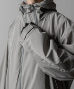 画像をギャラリービューアに読み込む, ssstein(シュタイン)のWEATHER PROTECTION HOODED JACKET - GREYの公式通販サイトsession福岡セレクトショップ
