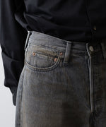 画像をギャラリービューアに読み込む, ssstein(シュタイン)のLOOSE DENIM JEANS - GREYの公式通販サイトsession福岡セレクトショップ
