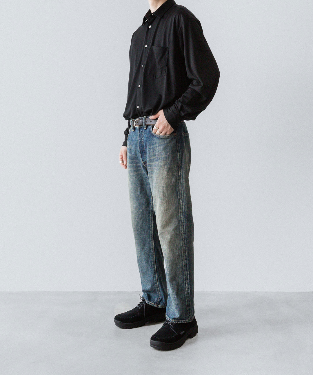 INTÉRIM(インテリム)のCLASSIC VINTAGE "1947XX" SHUTTLE DENIM TROUSERS - C.NAVYの公式通販サイトsession福岡セレクトショップ