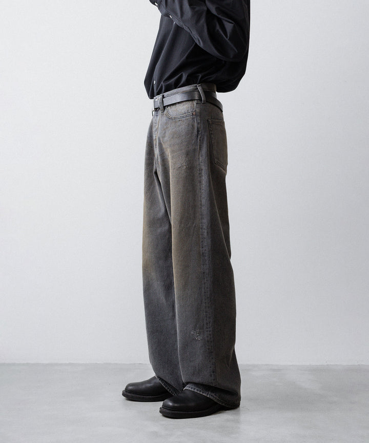 ssstein(シュタイン)のLOOSE DENIM JEANS - GREYの公式通販サイトsession福岡セレクトショップ