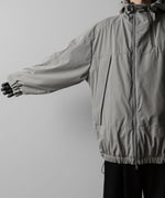 画像をギャラリービューアに読み込む, ssstein(シュタイン)のWEATHER PROTECTION HOODED JACKET - GREYの公式通販サイトsession福岡セレクトショップ
