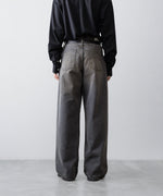 画像をギャラリービューアに読み込む, ssstein(シュタイン)のLOOSE DENIM JEANS - GREYの公式通販サイトsession福岡セレクトショップ
