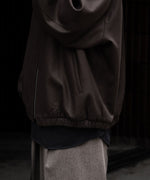 画像をギャラリービューアに読み込む, ssstein(シュタイン)のMELTON OVERSIZED ZIP JACKET - GREY BROWNの公式通販サイトsession福岡セレクトショップ
