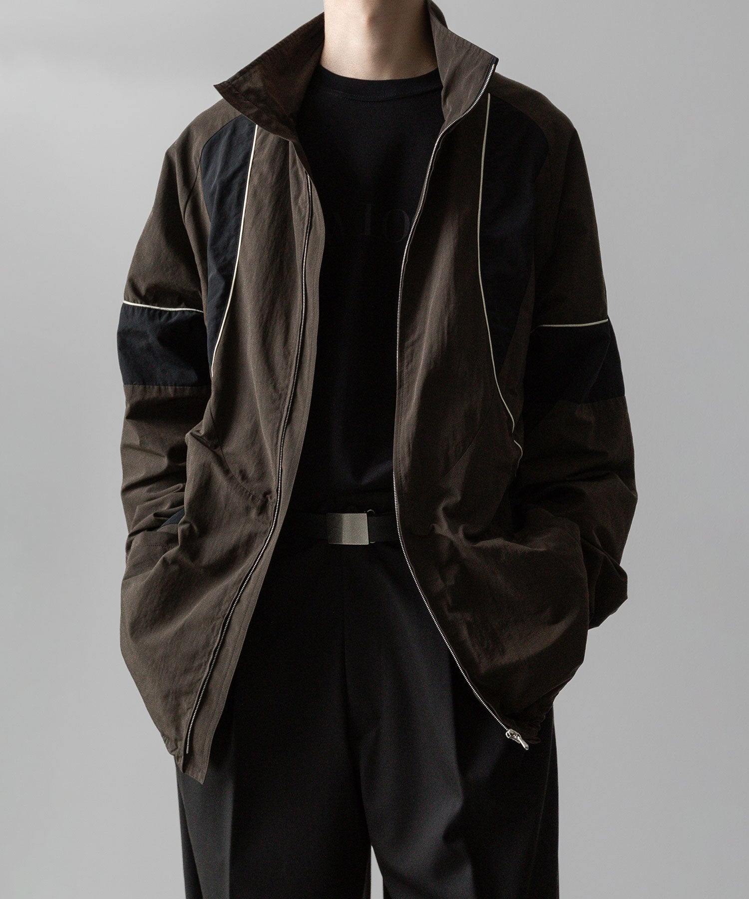 【stein】シュタインのTRAINER'S TRACK JACKET - MILITARY KHAKI 公式通販サイトsession福岡セレクトショップ